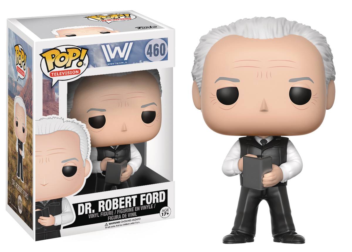 Pop Westworld Dr Robert Ford Vinyl Fig (460)