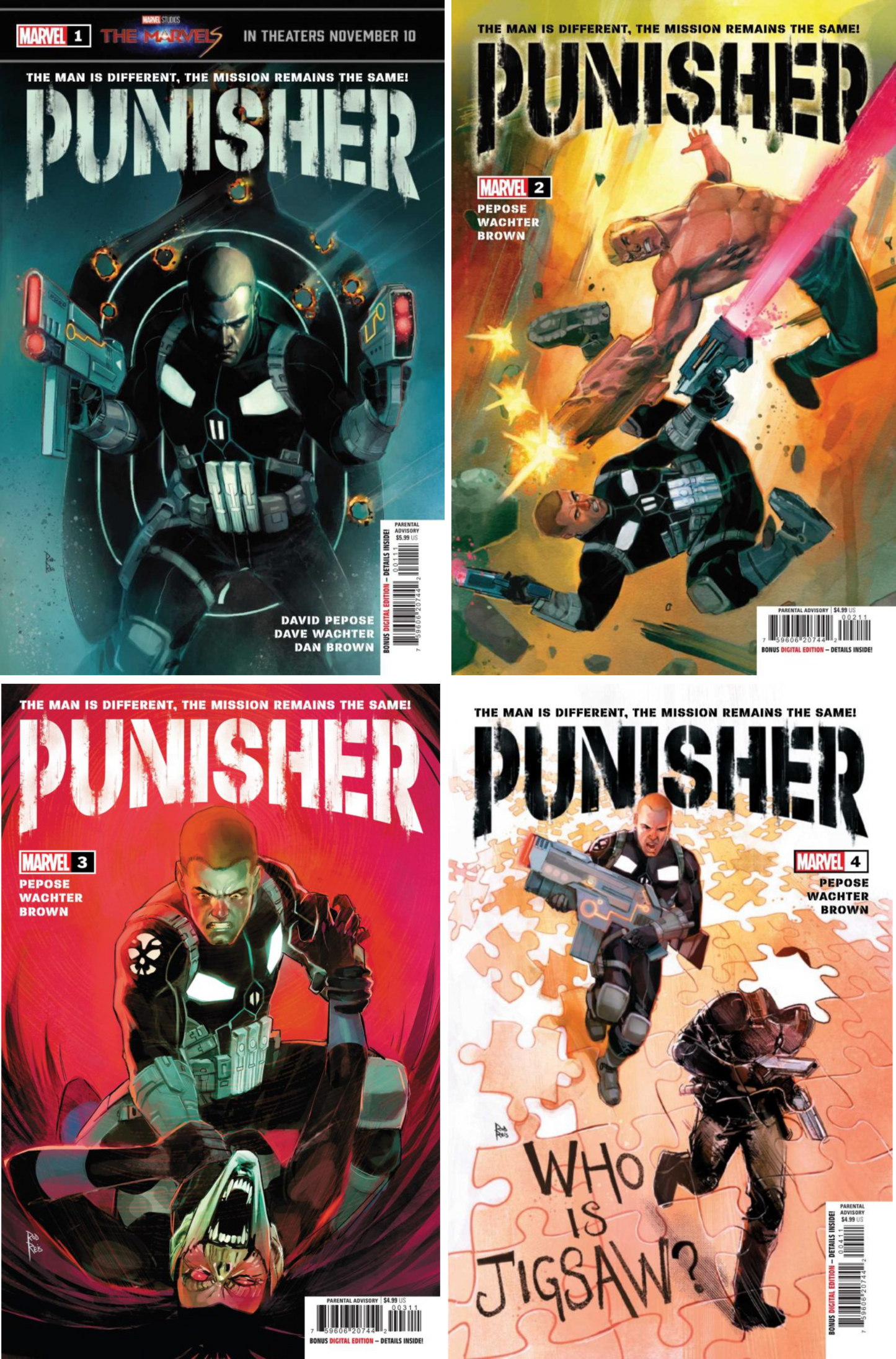 Punisher (2023) #1 - #4 (Of 4) CF COLL Cvr A