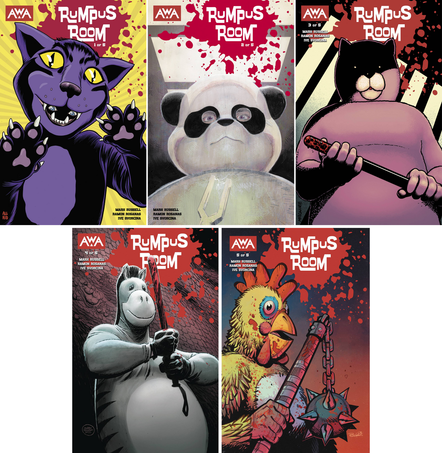 Rumpus Room #1 - #5 (Of 5) CF COLL Cvr B