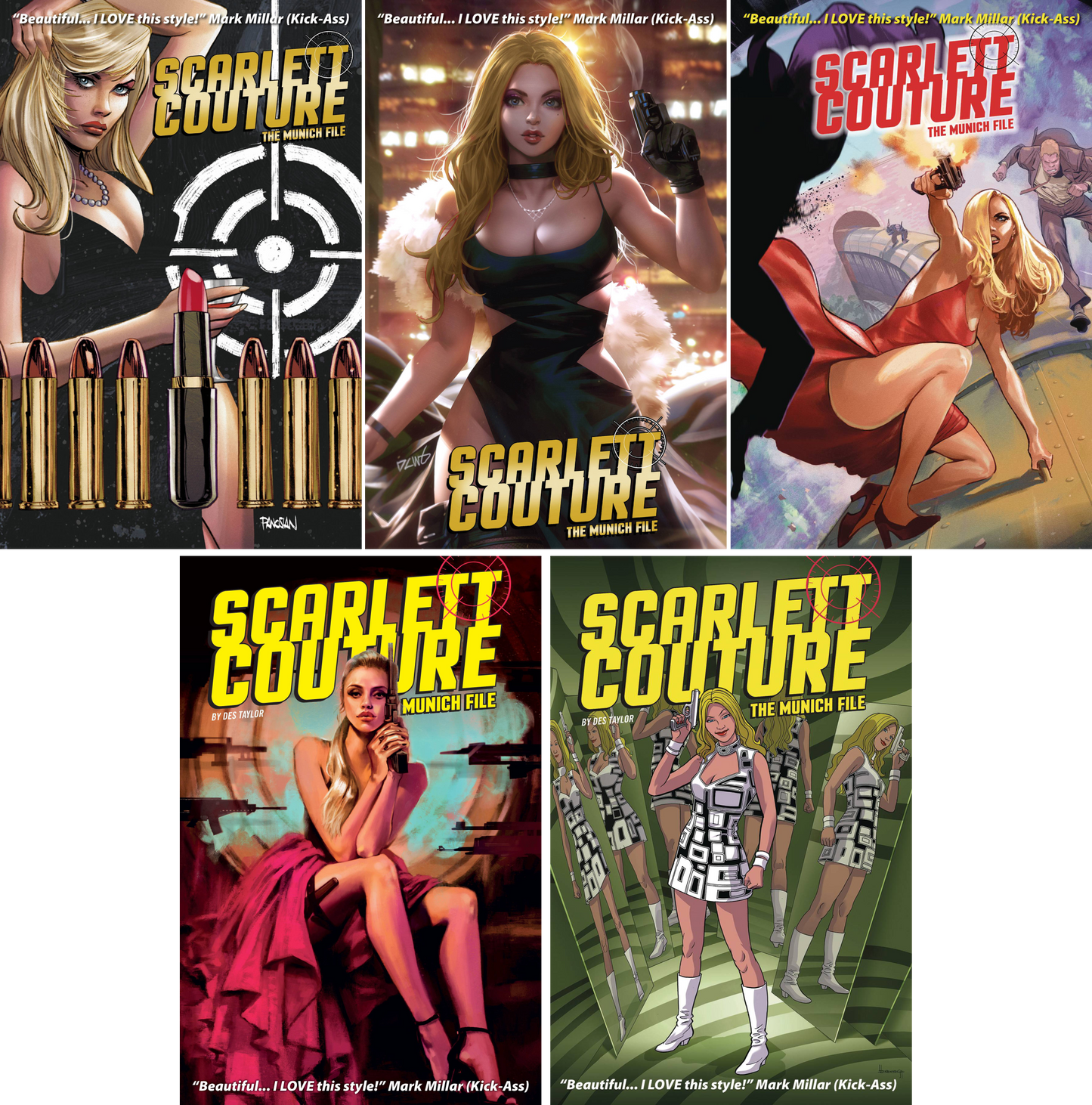 Scarlett Couture: Munich File #1 - #5 (Of 5) CF COLL Cvr A