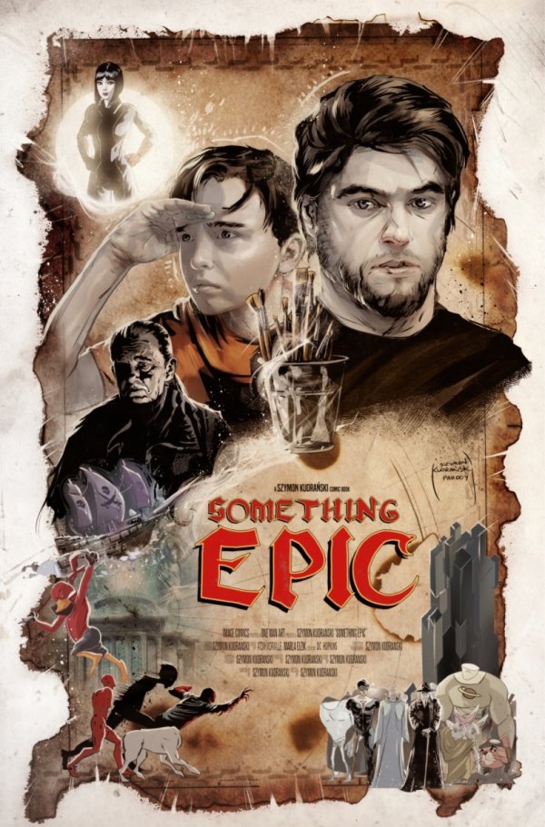 Something Epic #5 Cvr B Kudranski