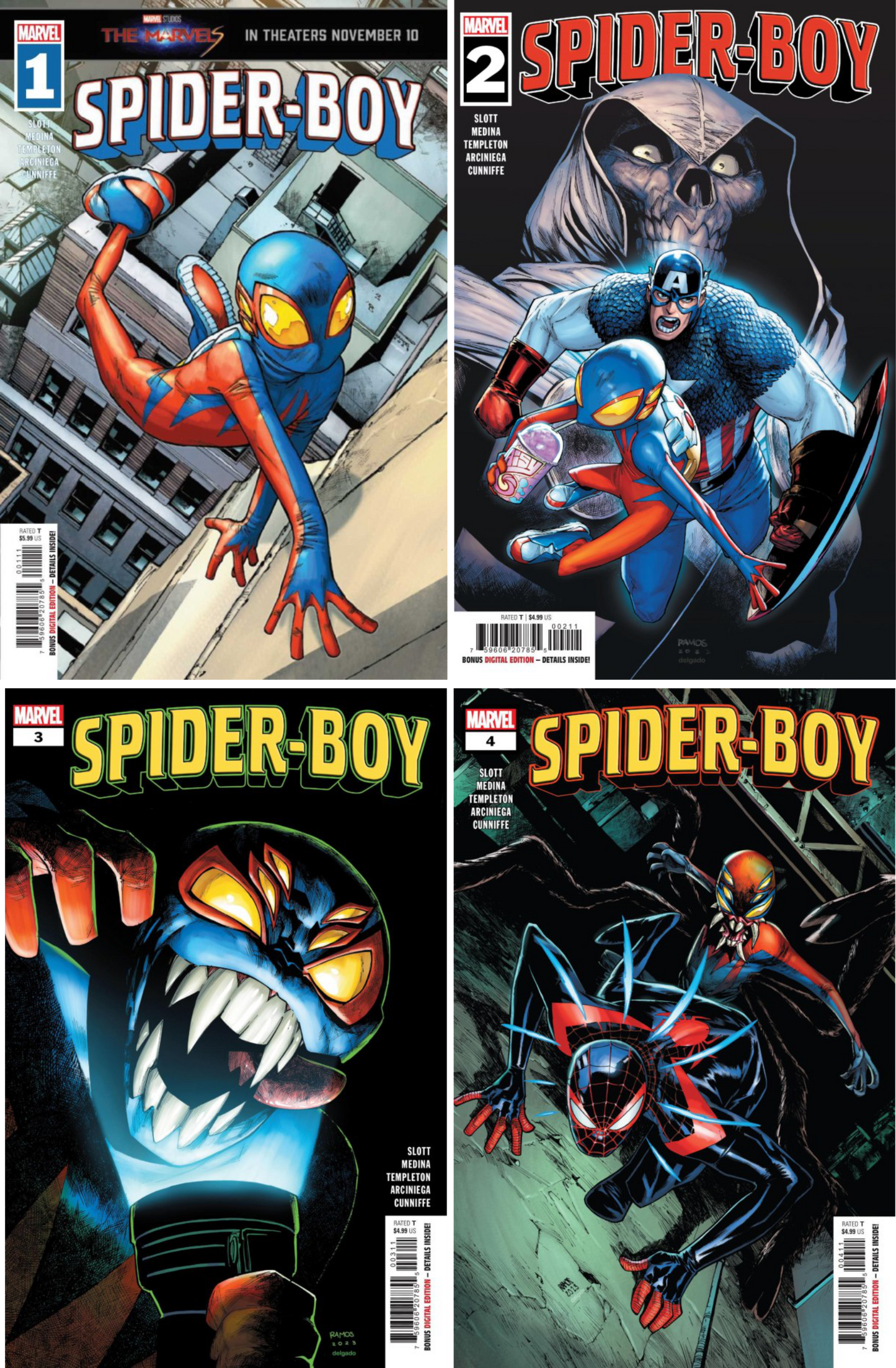 Spider-Boy #1 - #4 CF COLL Cvr A