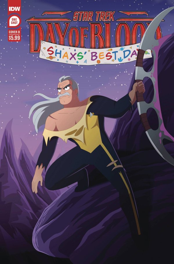 Star Trek Day Of Blood: Shaxs Best Day #1 Cvr B Cook