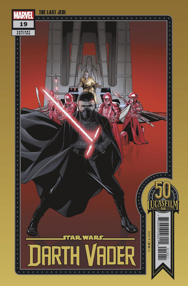 Star Wars Darth Vader (2020) #19 Sprouse Lucasfilm 50th Var