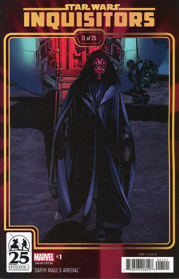 Star Wars Inquisitors #1 (Of 4) Phantom Menace 25th Ann Var