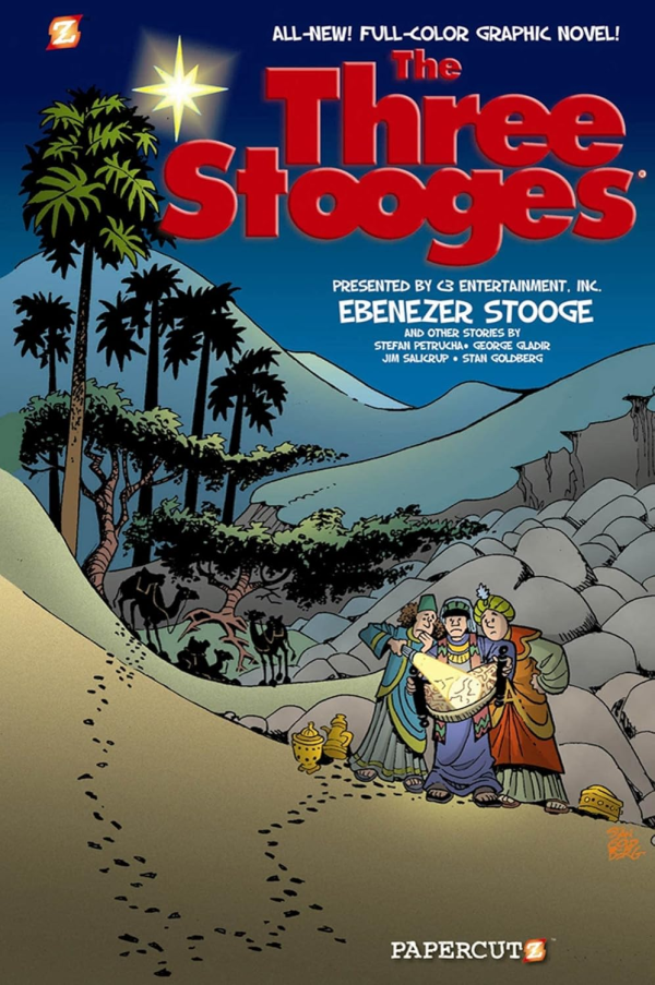 Three Stooges Gn Vol 02 Ebenezer Stooge (Papercutz)