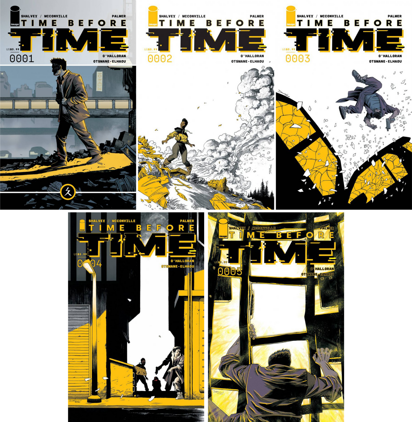 Time Before Time #1 - #5 CF COLL Mix Cvrs