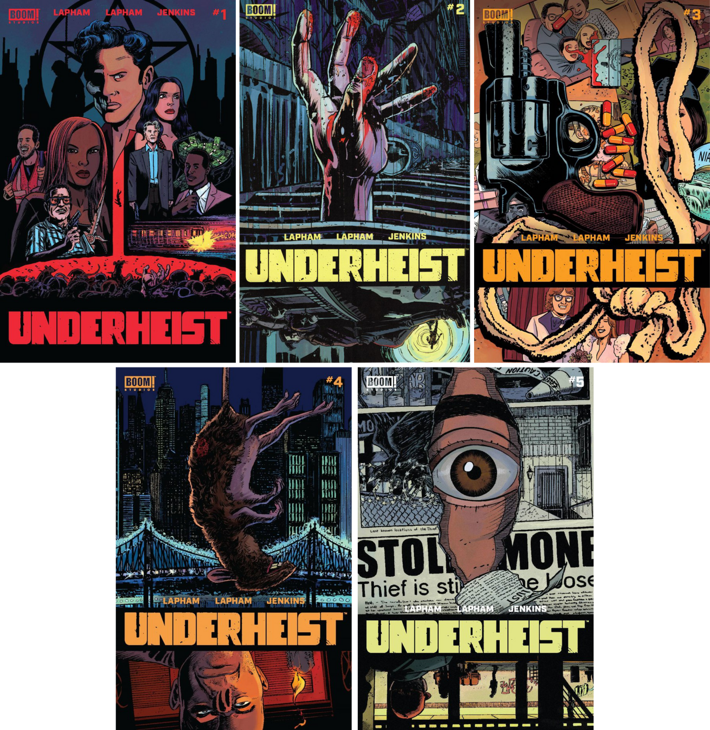Underheist #1 - #5 (Of 5) CF COLL Cvr A