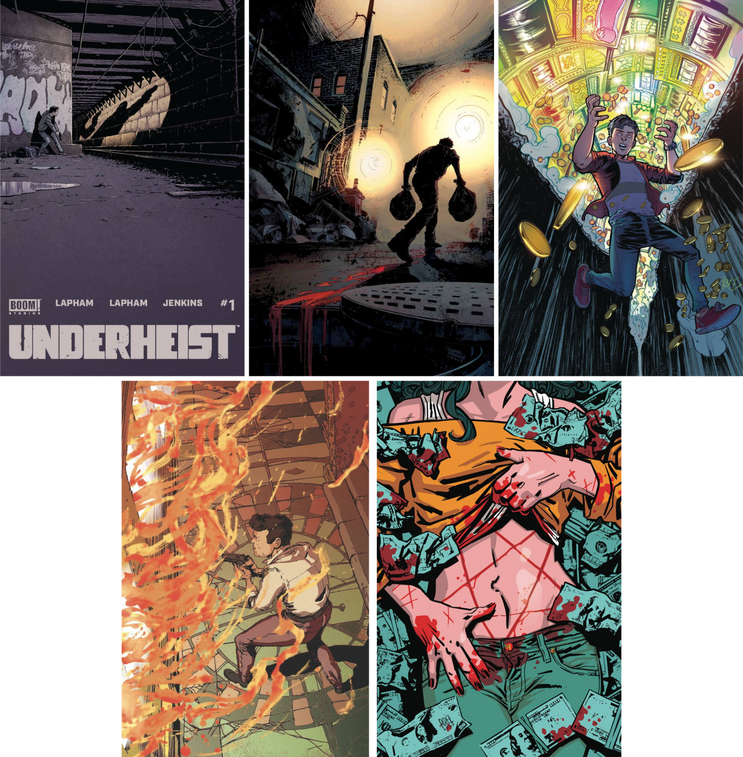 Underheist #1 - #5 (Of 5) CF COLL Cvr B