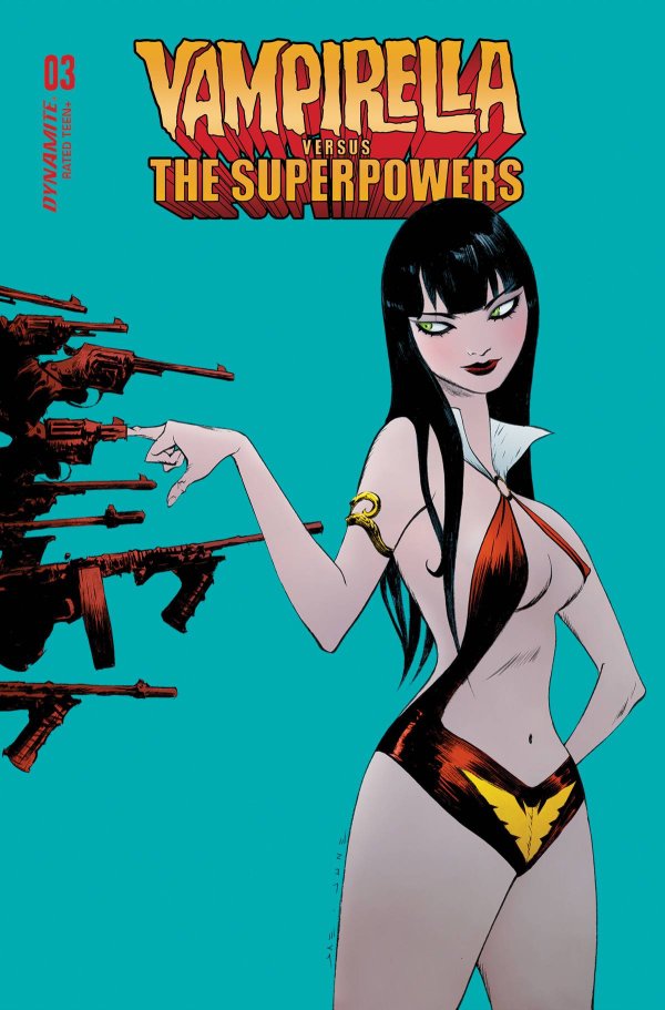 Vampirella Vs Superpowers #3 Cvr A Lee