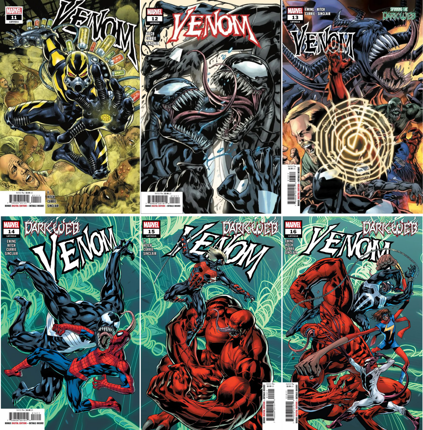 Venom (2021) #11 - #16 CF COLL Cvr A