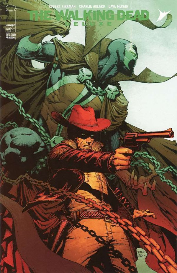 Walking Dead Deluxe #52 Cvr D Spawn Var 2nd Ptg