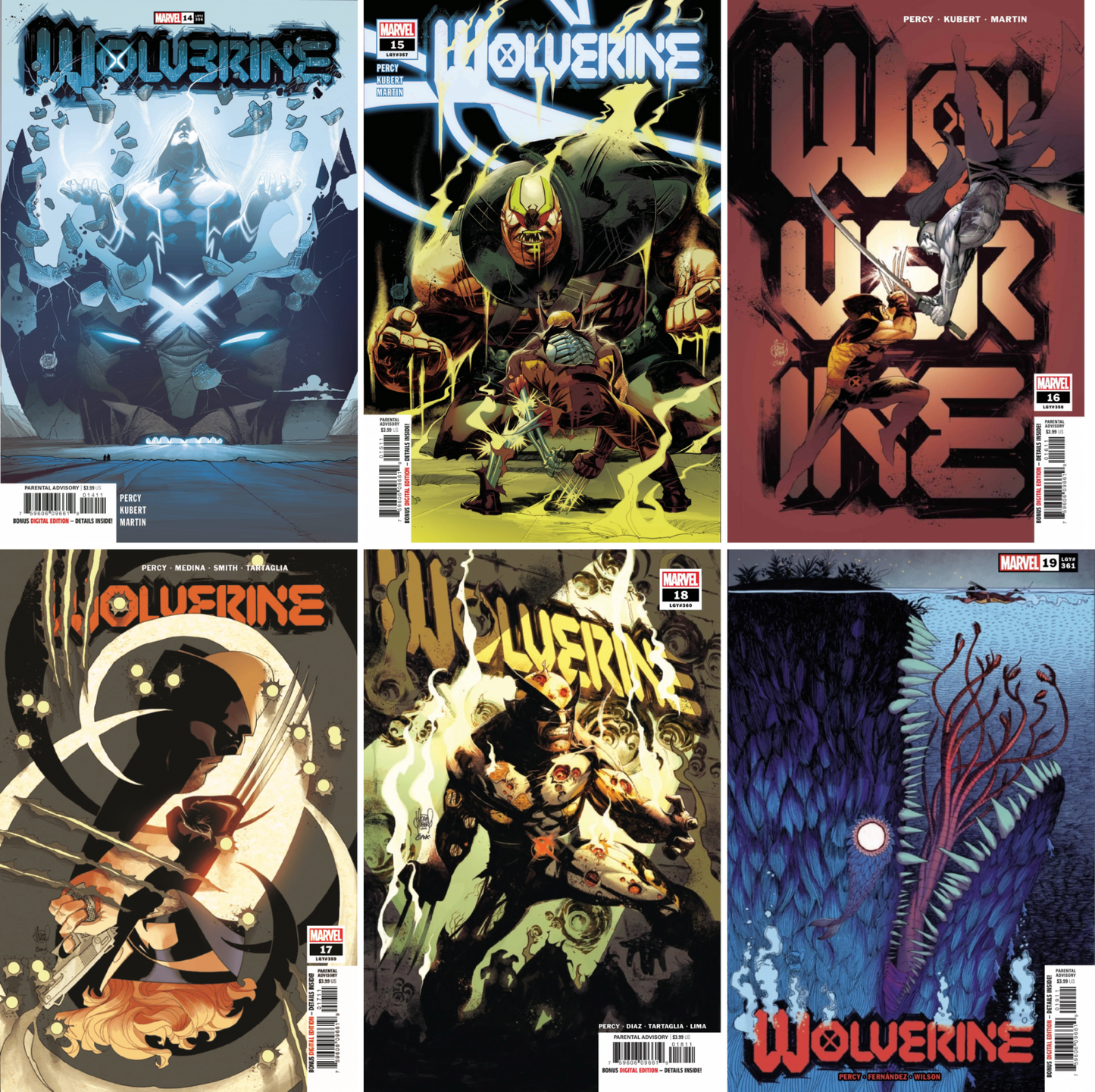 Wolverine (2020) #14 - #19 CF COLL Cvr A