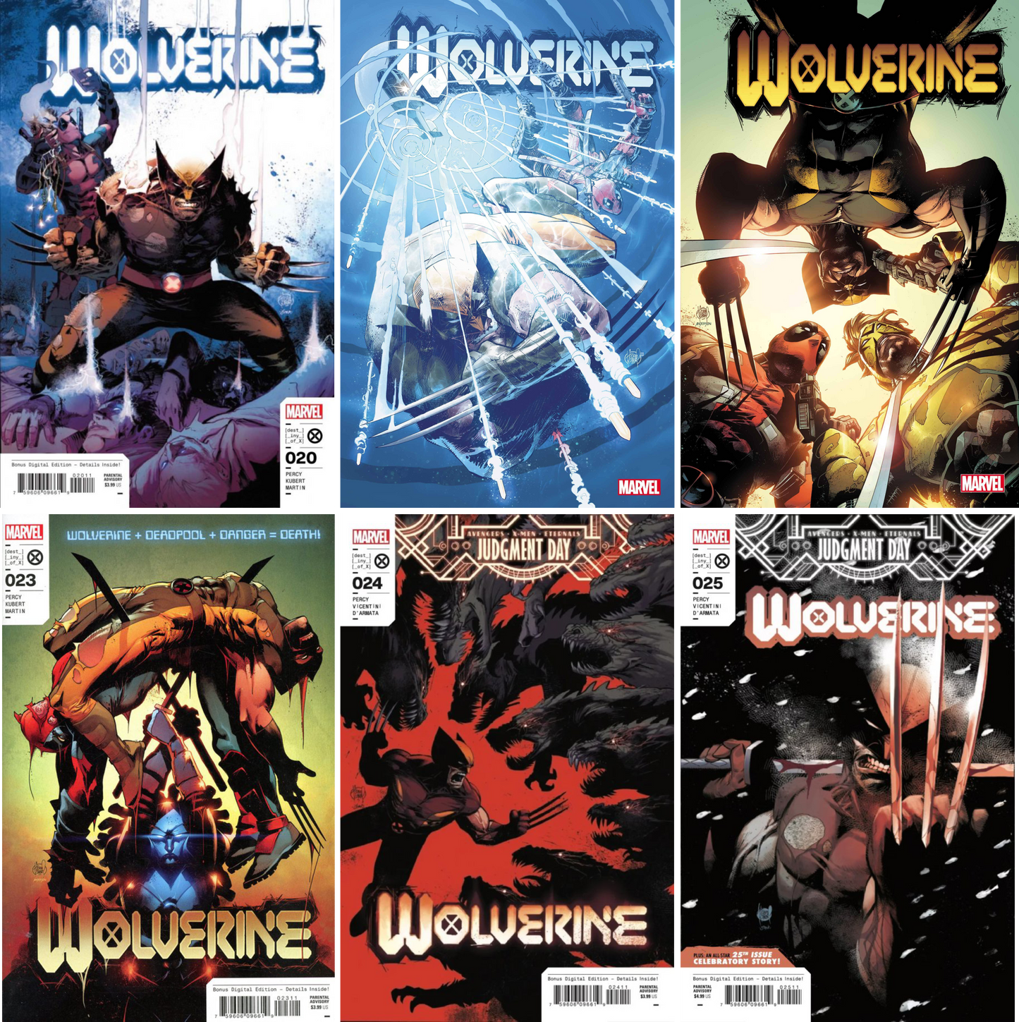 Wolverine (2020) #20 - #25 CF COLL Cvr A