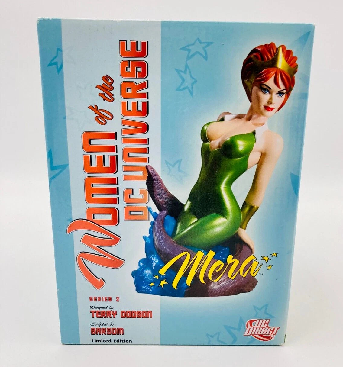 Women Of The Dcu Series 2 Mera Bust by Terry Dodson