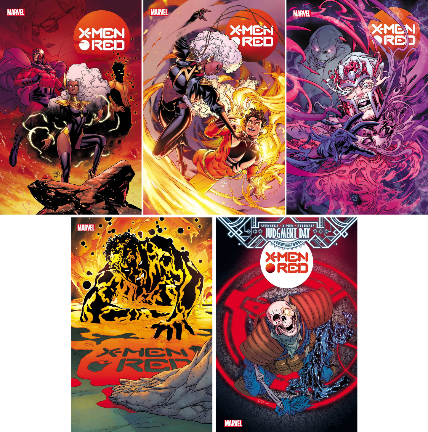 X-Men Red (2022) #1 - #5 CF COLL Cvr A