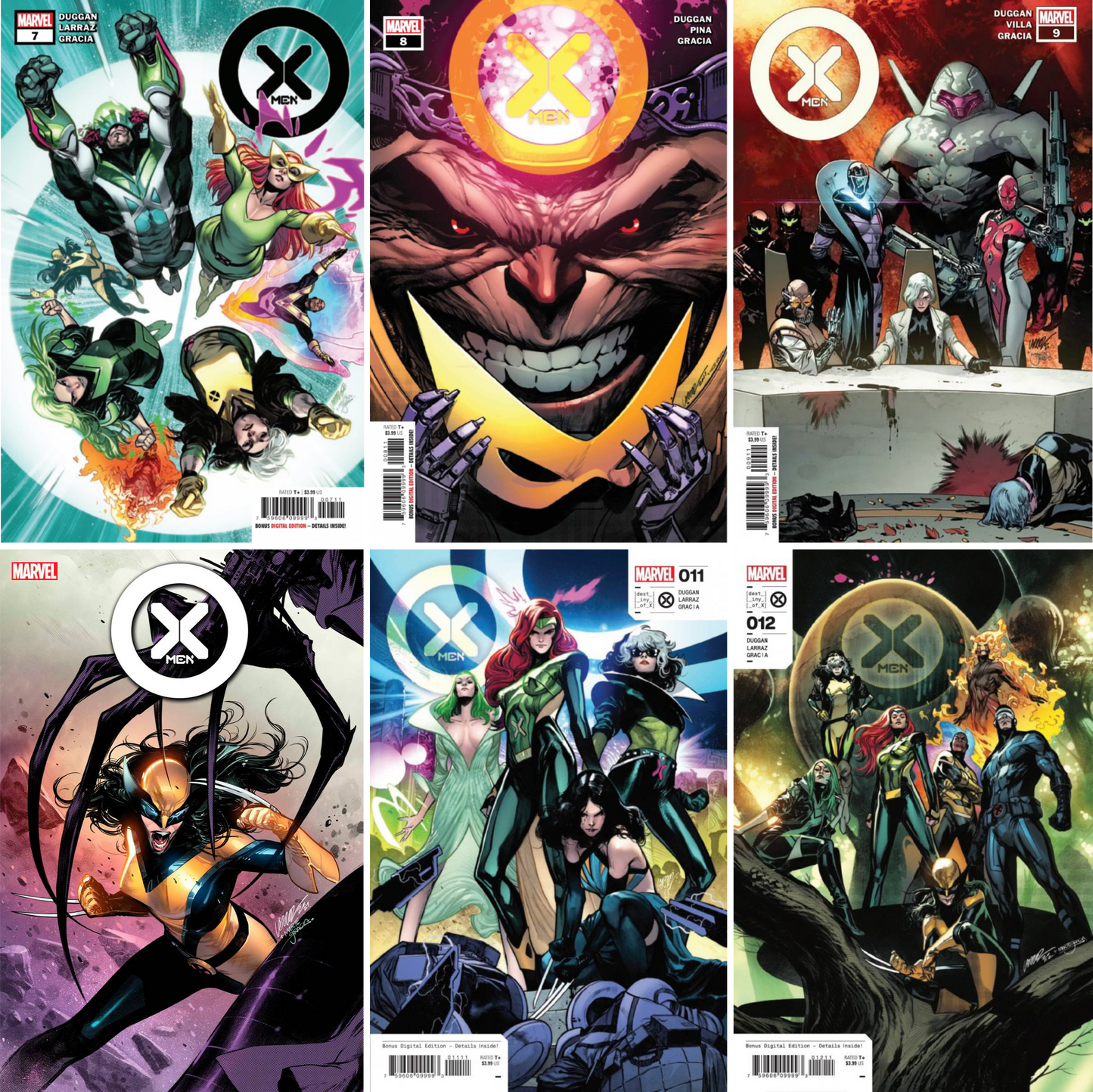 X-Men (2021) #7 - #12 CF COLL Cvr A