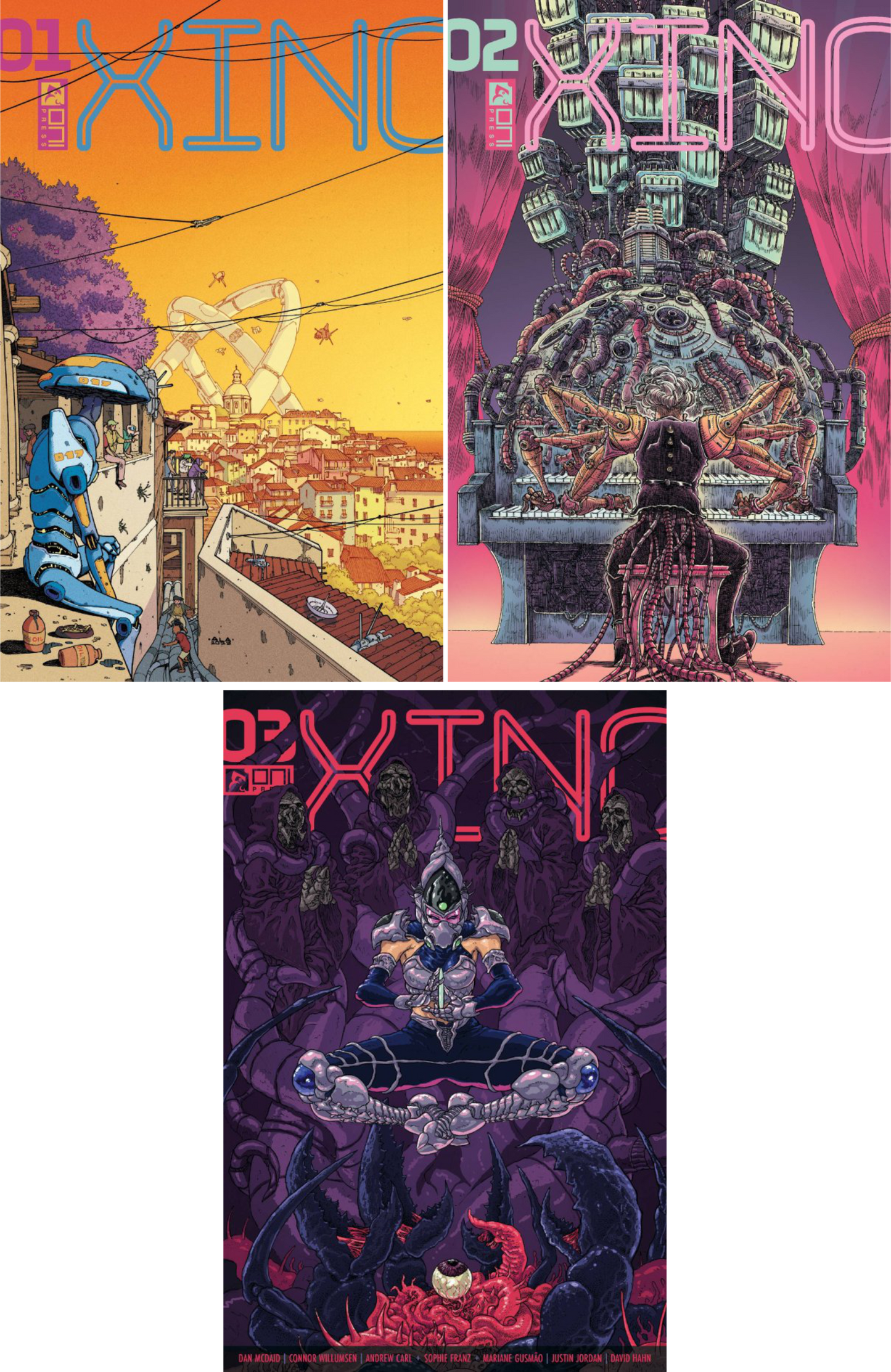 Xino #1 - #3 (Of 3) CF COLL Cvr B