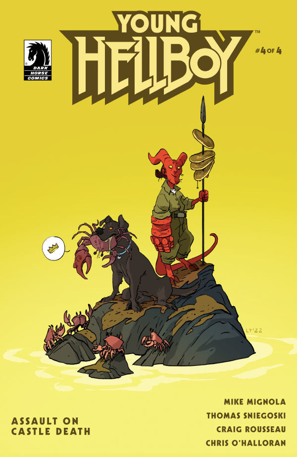 Young Hellboy: Assault On Castle Death #4 (Of 4) Cvr B Treima