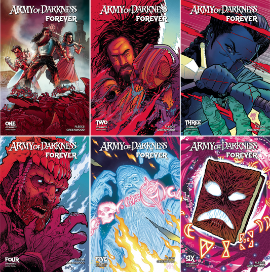 Army of Darkness: Forever #1 - #6 CF COLL Cvr C Tony Fleecs Var