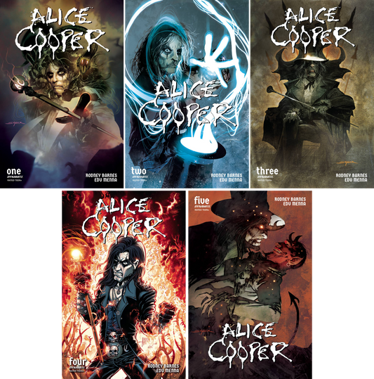 Alice Cooper #1 - #5 (Of 5) CF COLL Mix Cvrs