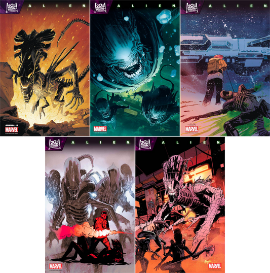 Alien (2024): Descendant #1 - #4 + Annual (2023) #1 CF COLL Cvr A