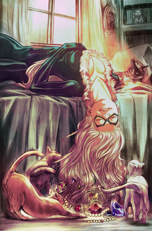 Amazing Spider-Man (2025) #1 1:50 Ratio Nimit Malavia Black Cat Virgin Variant