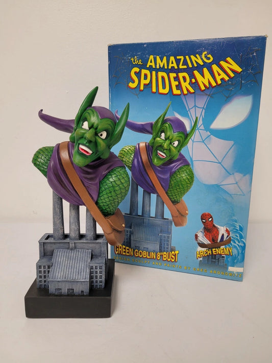 Amazing Spider-Man Green Goblin 8 1/2" Bust (Dynamic Forces)