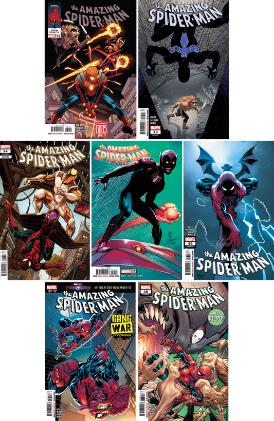 Amazing Spider-Man (2022) #32- #38 CF COLL Mix Cvrs