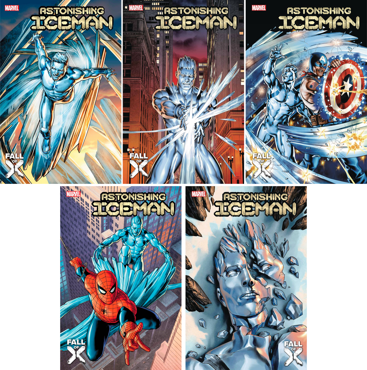 Astonishing Iceman #1 - #5 (Of 5) CF COLL Cvr A