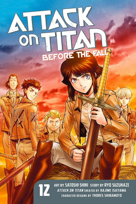Attack On Titan: Before The Fall Gn Vol 12 (Mr)