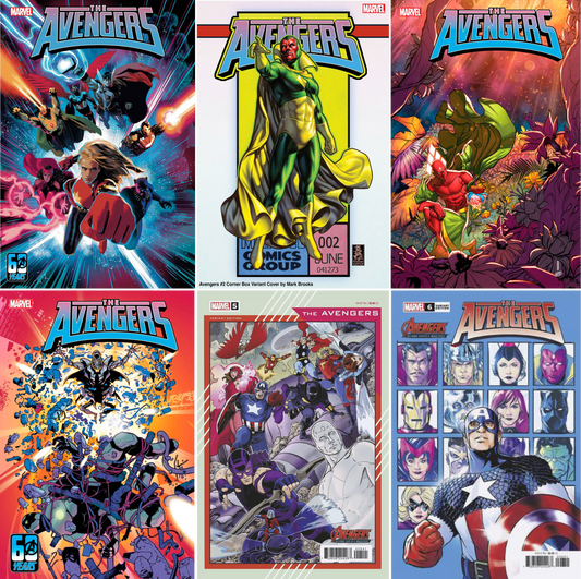 Avengers (2023) #1 - #6 CF COLL Var Cvrs