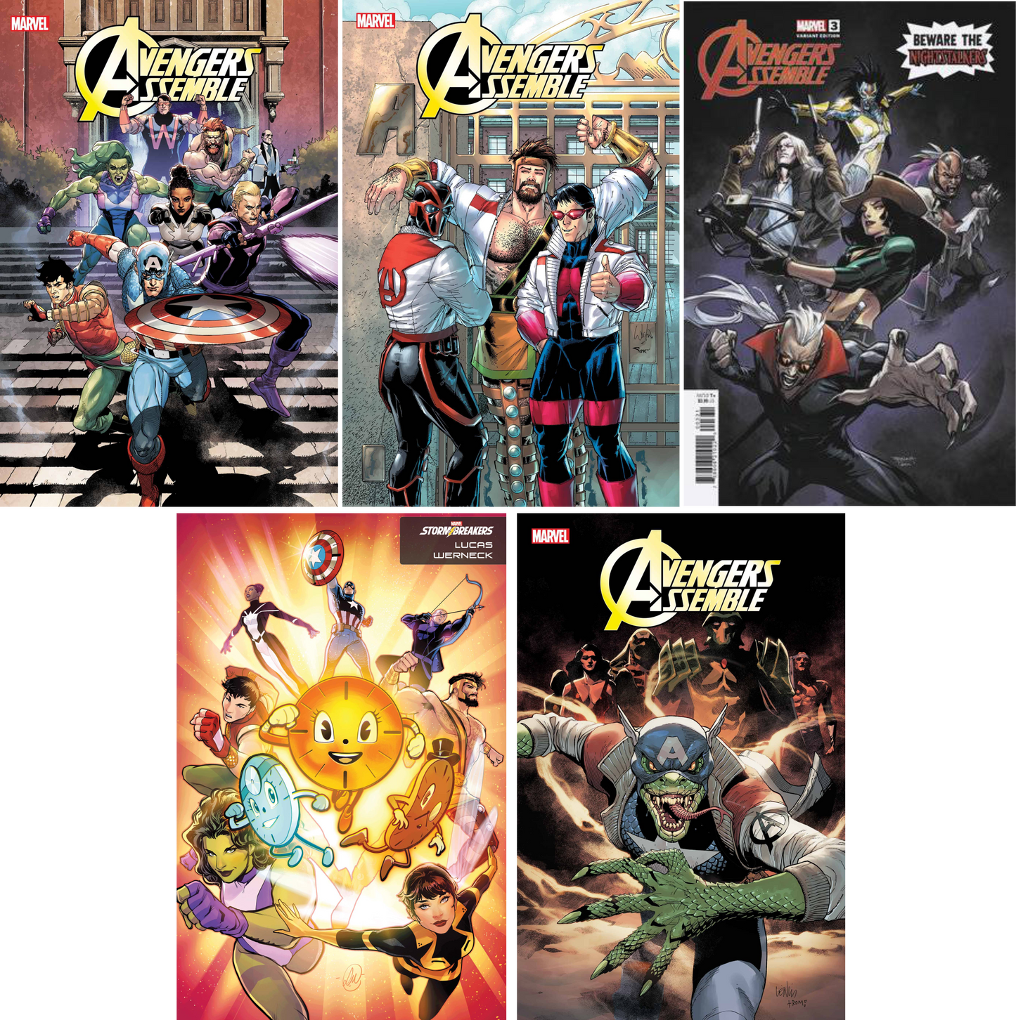 Avengers Assemble (2024) #1 - #5 (Of 5) CF COLL Mix Cvrs