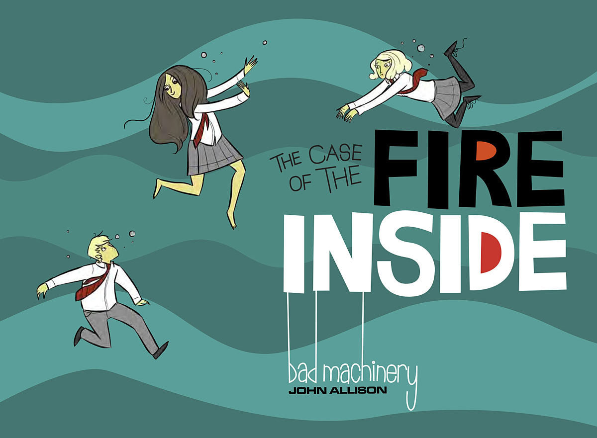 Bad Machinery Gn Vol 05 Case Of The Fire Inside