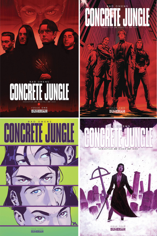Bad Omens: Concrete Jungle #1 - #4 CF COLL Mix Cvrs
