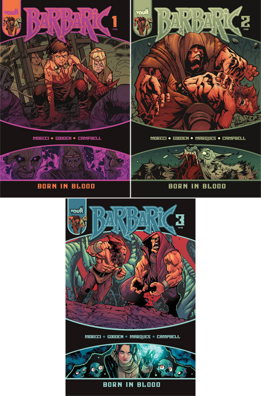 Barbaric: Born In Blood #1 - #3 (Of 3) CF COLL Cvr A