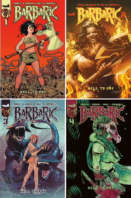 Barbaric: Hell to Pay #1 - #4 (Of 4) CF COLL Cvr B