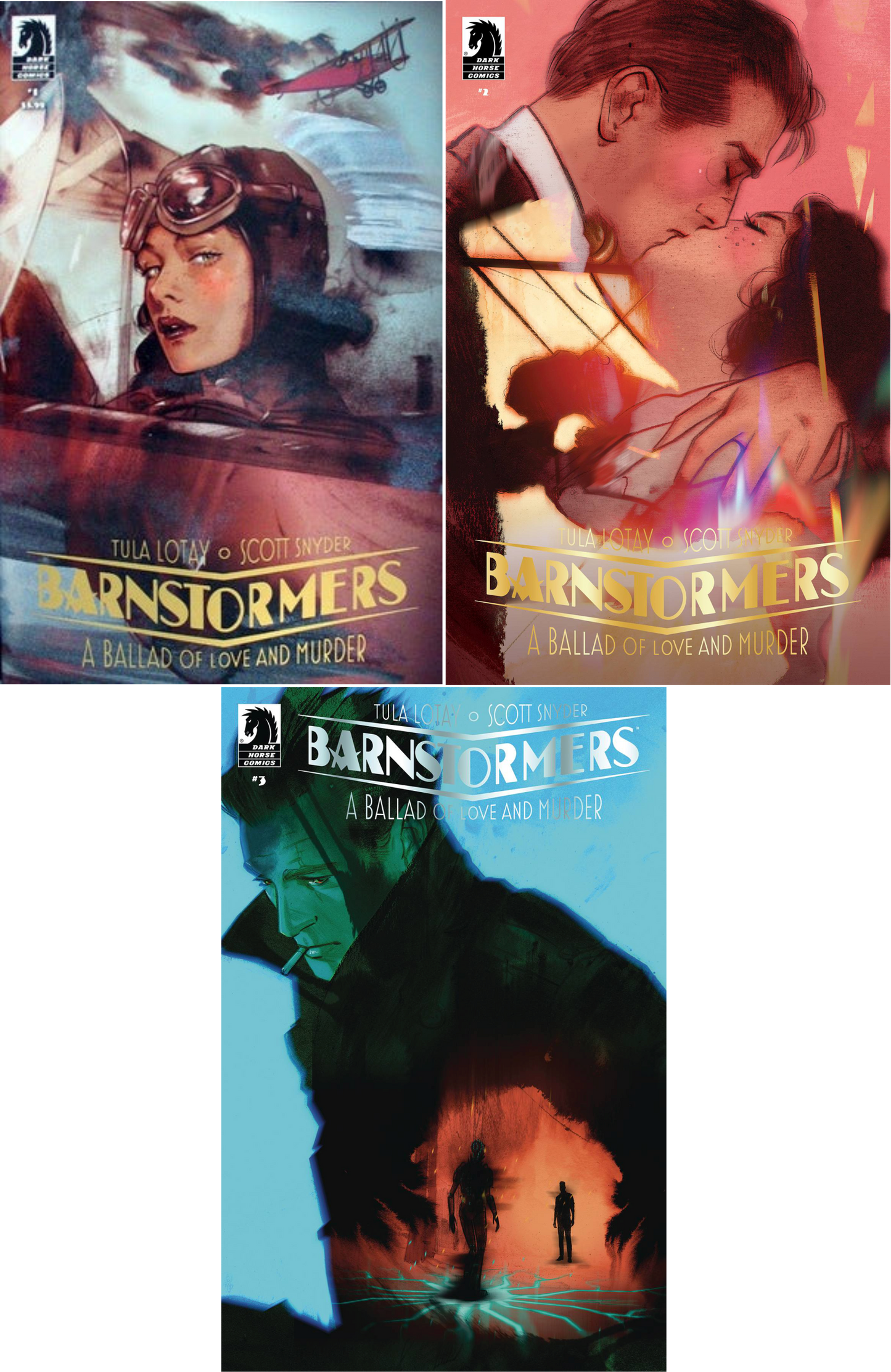 Barnstormers A Ballad Of Love And Murder #1 - #3 (Of #3) CF COLL Foil Cvr