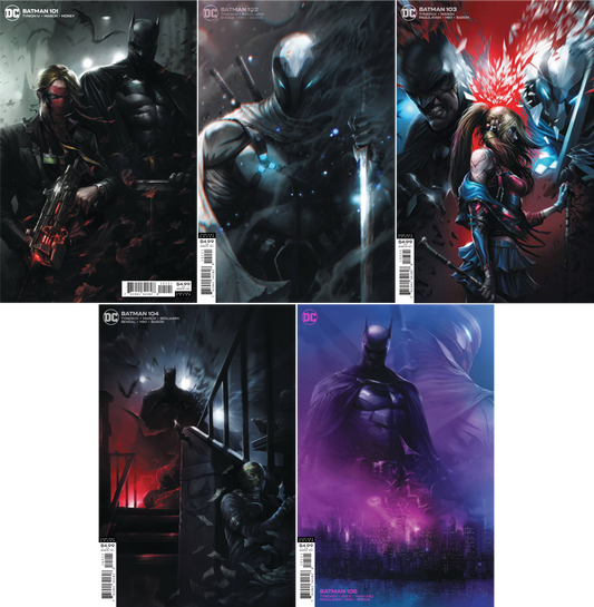 Batman #101 - #105 CF COLL Cvr B