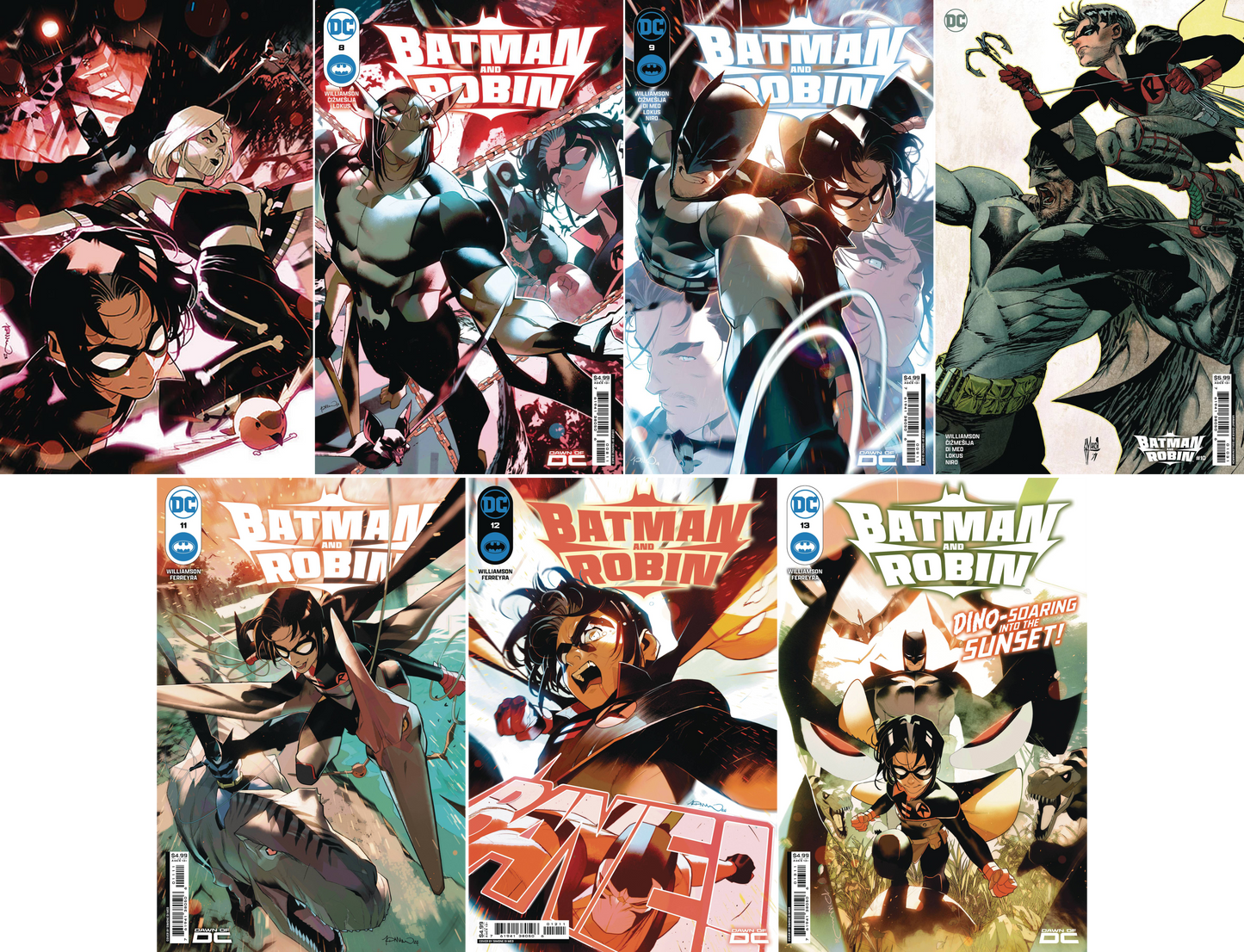 Batman and Robin (2023) #7 - #13 CF COLL Mix Cvrs