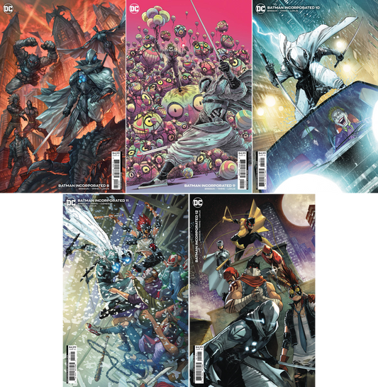 Batman Incorporated (2022) #8 - #12 CF COLL Cvr B