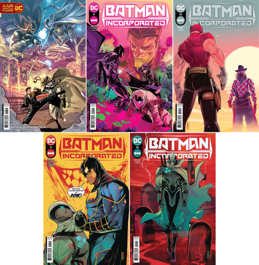 Batman Incorporated (2022) #8 - #12 CF COLL Mix Cvrs
