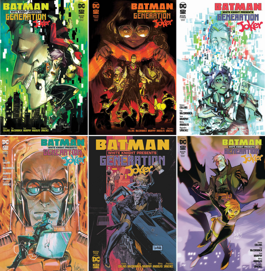 Batman White Knight Presents: Generation Joker #1 - #6 Mix Cvrs