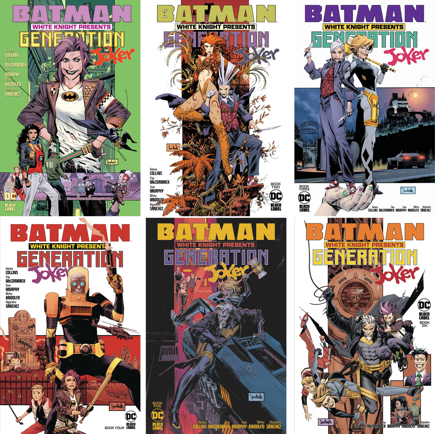 Batman White Knight Presents: Generation Joker #1 - #6 Cvr A