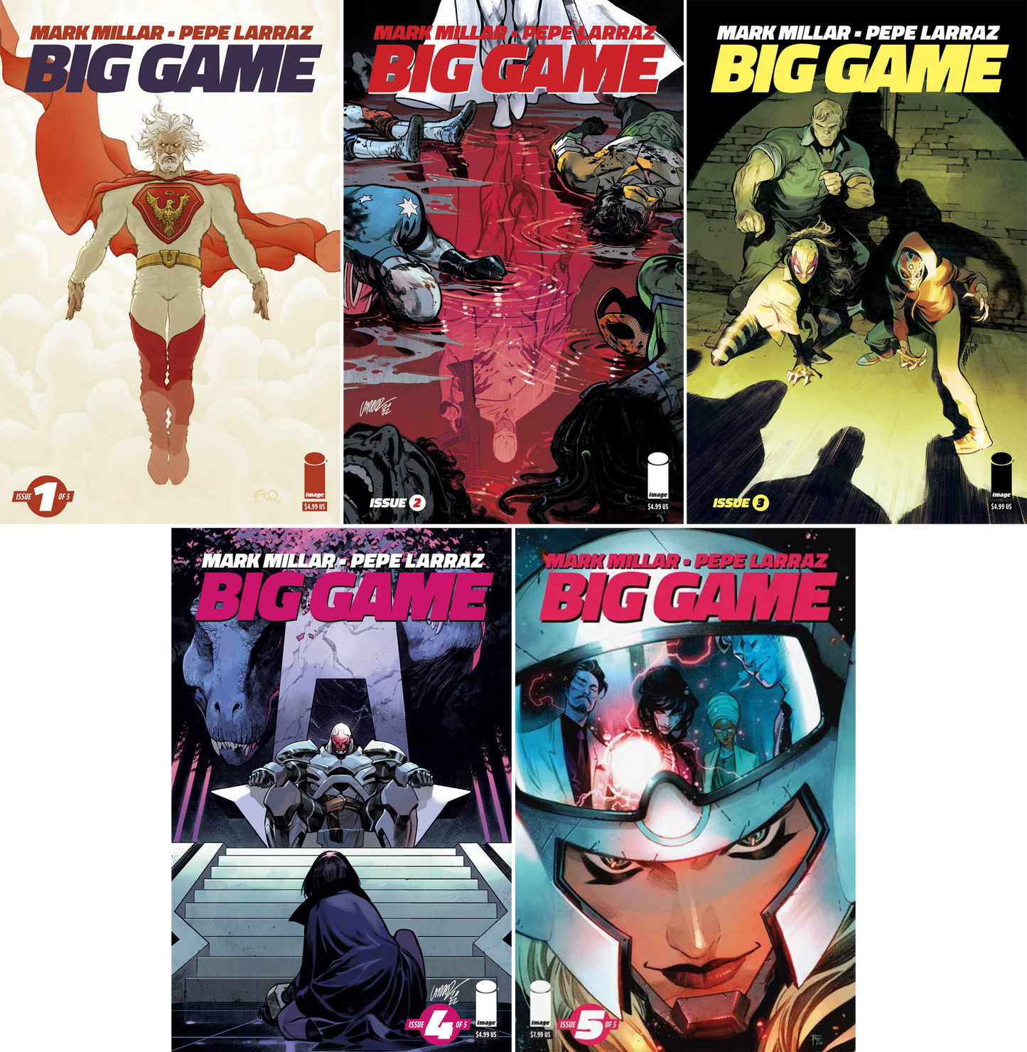 Big Game #1 - #5 (OF 5) CF COLL Mix Cvrs