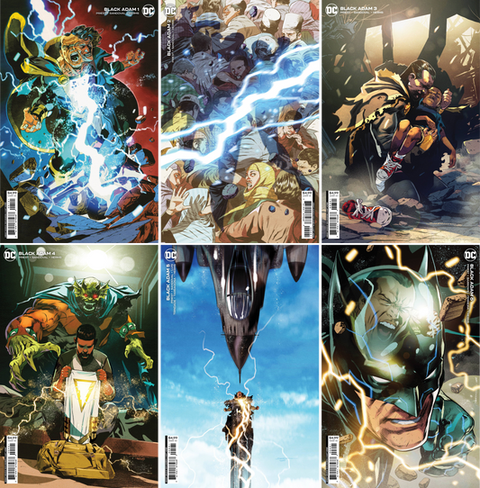 Black Adam #1 - #6 CF COLL Cvr B