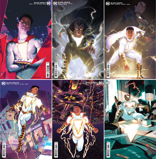 Black Adam #7 - #12 CF COLL Mix Cvrs