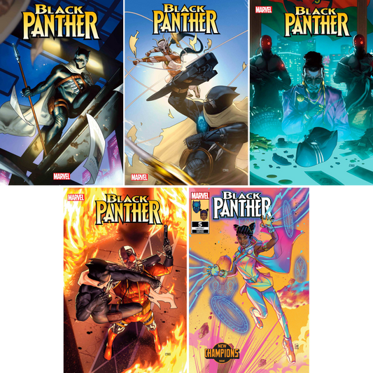 Black Panther #1 - #5 (2023) CF COLL Mix Cvr