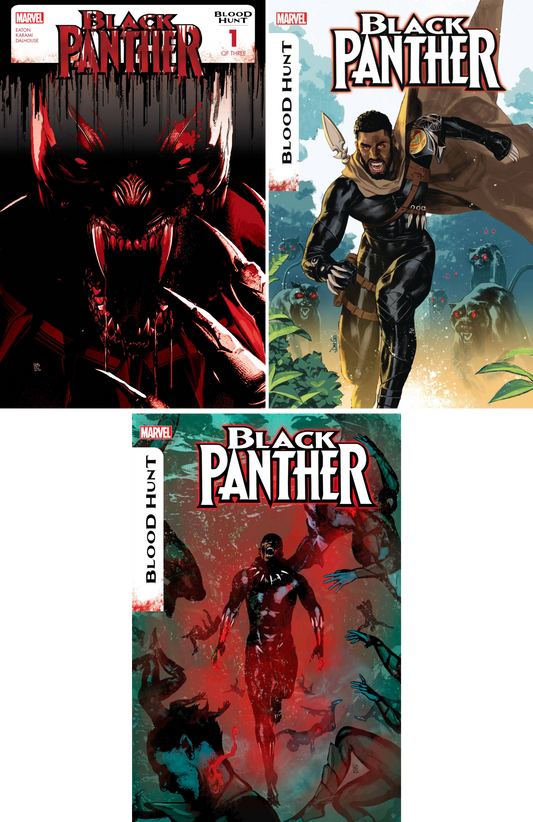 Black Panther Blood Hunt #1 -#3 (Of 3) CF COLL Mix Cvr