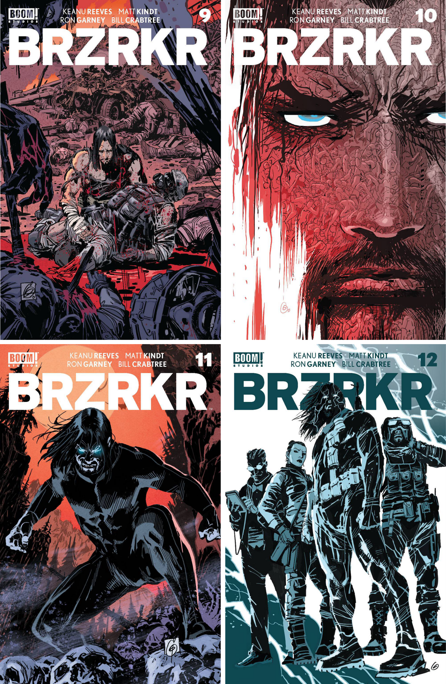 Brzrkr #9 - #12 CF COLL Cvr A